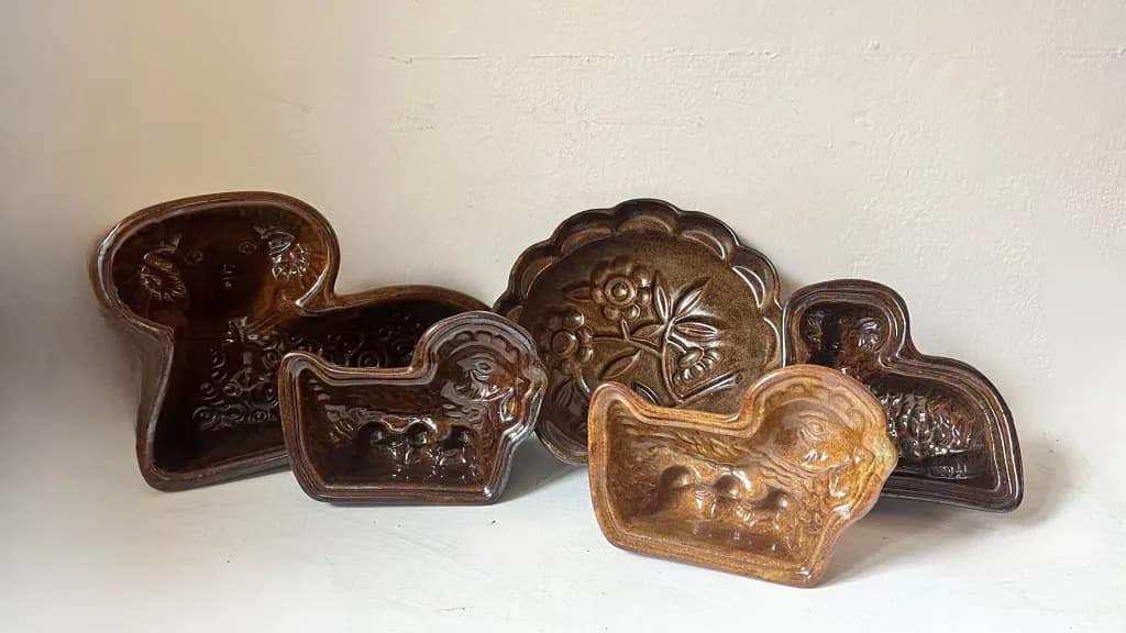 Keramické velikonoční formy